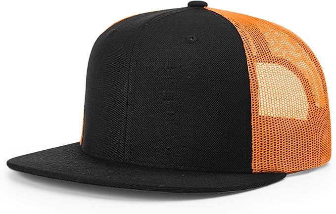 richardson 中性款 511 平帽檐卡车司机可调节后扣棒球帽